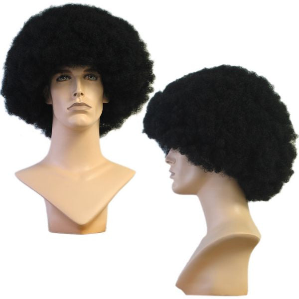 WG-017 Unisex Black Afro Style Wig - DisplayImporter