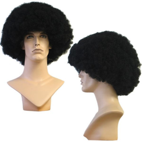 WG-017 Unisex Black Afro Style Wig - DisplayImporter